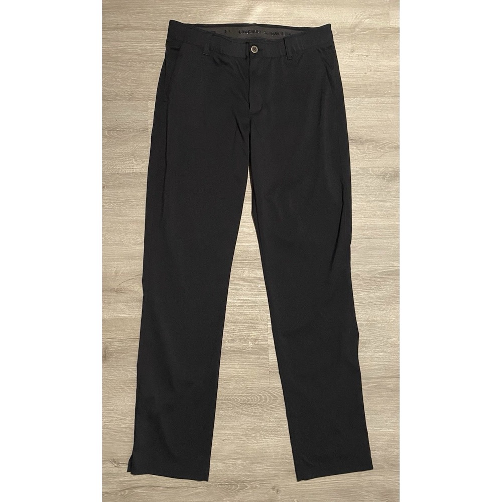 Under Armour Showdown Pant Men's Golf Pants Black 34x34 Straight Stretch